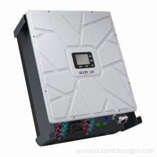 6 to18kW PV power hybrid inverter combines grid on/off inverter functions, efficiency 96% and 10 yrs